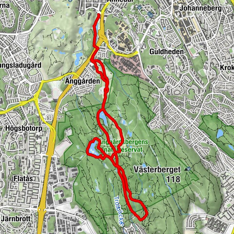 Göteborg - Åsen - Mölndal - Centrum