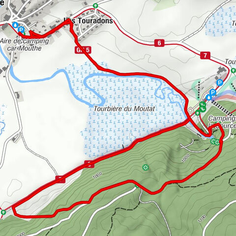 Mouthe - Les Touradons - Source du Doubs