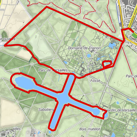 Le Chesnay-Rocquencourt - La Flotille - Versailles - Notre-Dame