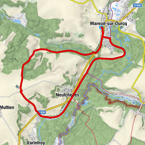 Mareuil-sur-Ourcq - Beauval - Neufchelles