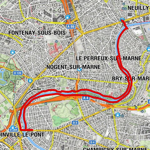 La Maltournée - Le Perreux-sur-Marne - Bry-sur-Marne - Neuilly-Plaisance