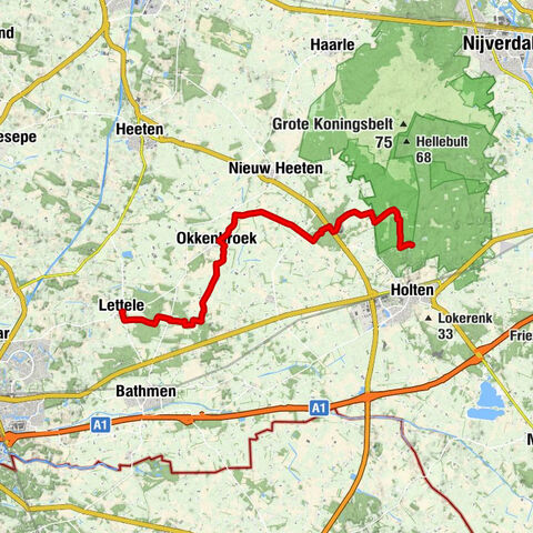 Okkenbroek - Protestanste Kerk - Bras-Koer - Lettele