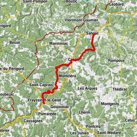 Auberge du Quercy - Chez les Filles - Auberge de la Place - Église Saint-Jacques-le-Majeur - Chez tatou