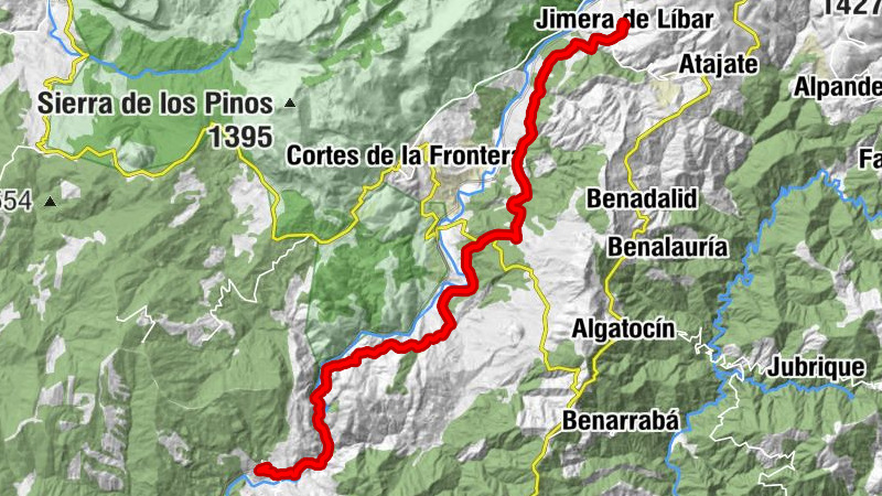 Jimera de Líbar - Rincón del Cani - Parroquia Santiago Apóstol - Las Buitreras