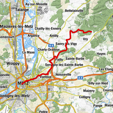 Belvédère Temple Neuf - Église Saint-Nicolas - Église Saint-Léger - Vigy