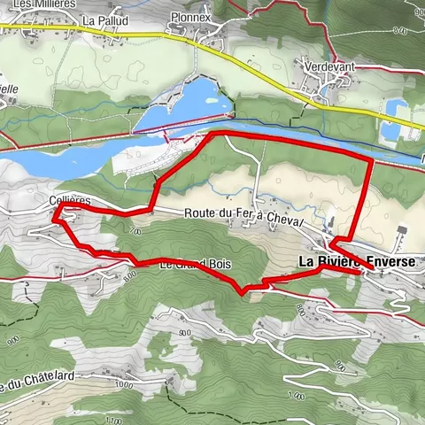 Walking itinerary : Les Grands Bois