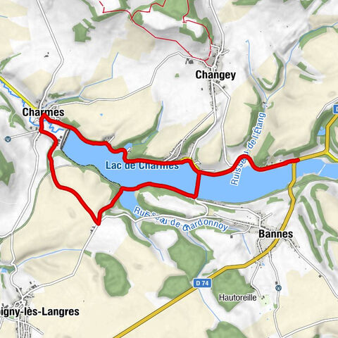 Au Meillerey - Charmes - Veroille - Le Val de Gris