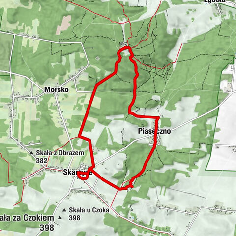 Kościół pw. Trójcy Przenajświętszej - Komin w Okienniku Wielkim - Piaseczno - Skarżyce