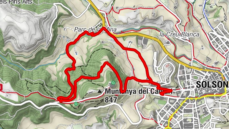 Solsona - Barranc de Pallarés - Font del Manel