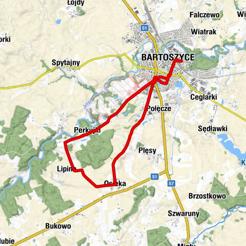 Bartoszyce - Kościół pw. Świętego Jana XXIII Papieża - Perkujki - Lipina