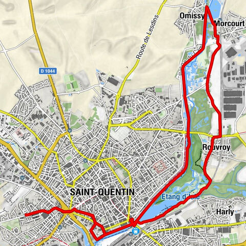 Saint-Quentin - Église Saint-Martin - Rouvroy