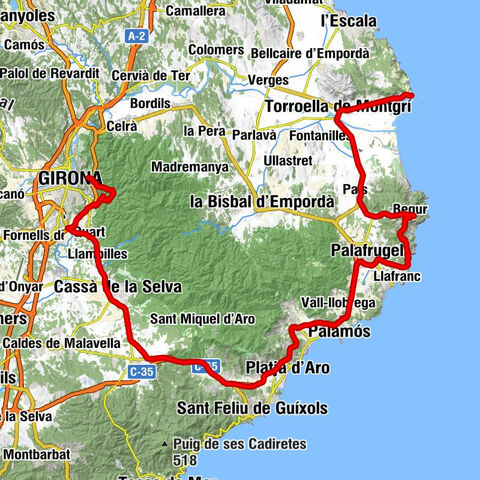 Girona - Restaurant Can Mascort - Puig Roig - l'Estartit