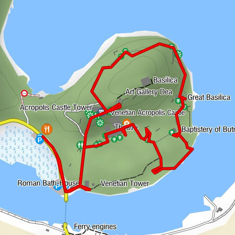 Xarrë - Butrint Cable Ferry