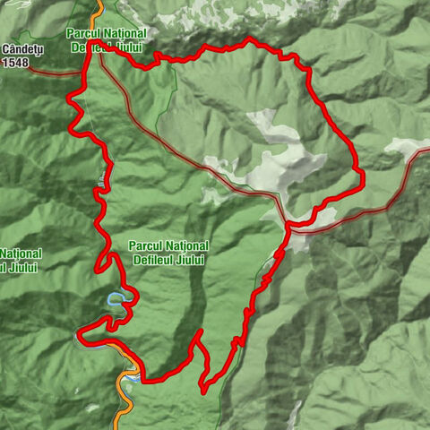 Bumbești-Jiu - cascada murga mică