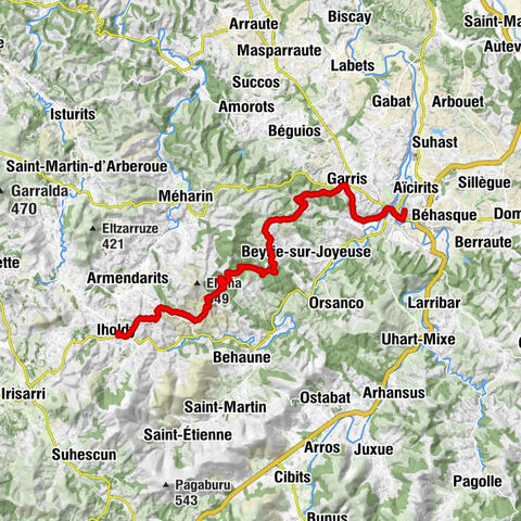 Sohaburu - Saint-Palais - Garris - Le Bourg