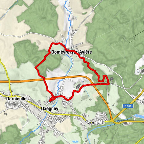 Uxegney - Église Saint-Romaric - Domèvre-sur-Avière - Église Saint-Èvre