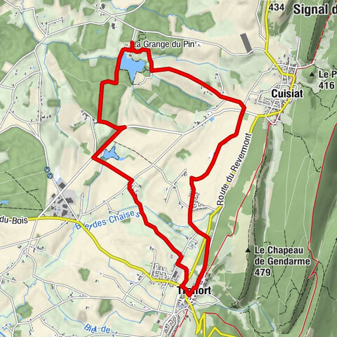 La Grange du Pin - Petites Rippes - Les Ursules - Treffort