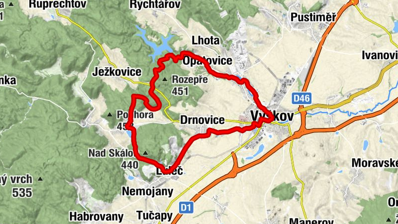 Vyškov na Moravě - Nanebevzetí Panny Marie - sv. Jan Nepomucký - kaple Panny Marie Vranovské