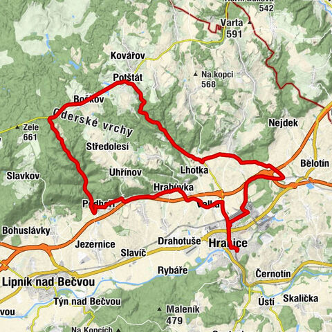 Hranice na Moravě město - Hranice - Povýšení svatého Kříže - Moravská brána