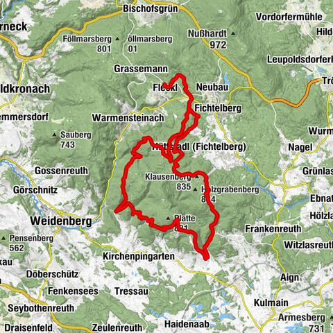 Gasthof Sonneneck - Gänskopf - Kreuzstein - Fleckl