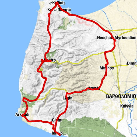 Το χρυσό ψάρι "Ο Μικέλης" - Ιονικό - Γλύφα - Λυγιά