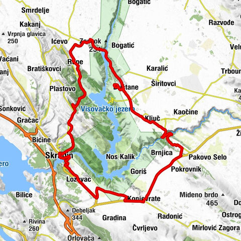 Skradin - Mijići-Laće - Dubravice - Crkva svetog Jere