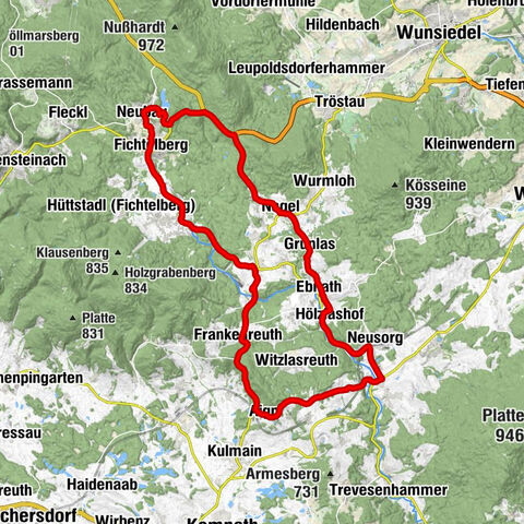 Gasthof Zum Hirschen - Rosenkranzkönigin - Hl. Dreifaltigkeit - Tröstauer Forst-West