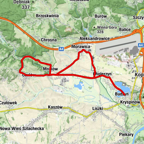 Budzyń - Kmiecie - Cholerzyn - Kaplica