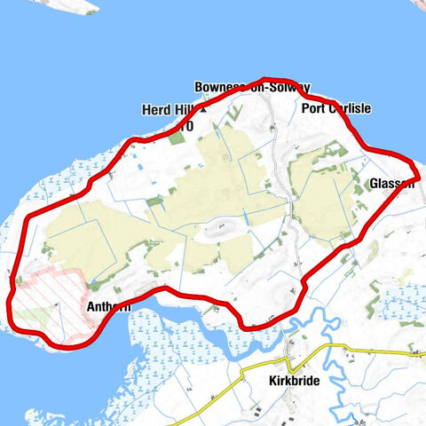 Port Carlisle - Garrison Bistro - Bowness-on-Solway - Herd Hill