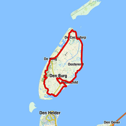 Den Burg - 't Horntje - Hoornder Heuvel - Eethuis Klif23