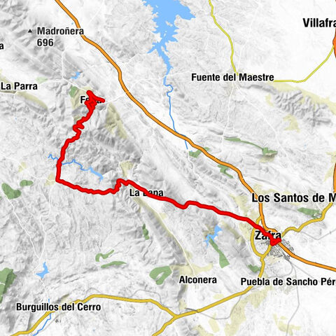 Zafra - Convento del Rosario - Cabrahiga - La Lapa