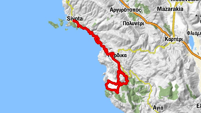 Σύβοτα - Ιερός Ναός Υπεραγίας Θεοτόκου & Αγίου Αθανασίου - Καμίνι - Μονή Άγιος Αθανάσιος