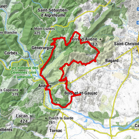 Boisset-et-Gaujac - Mas Imbert - Le Mazelet - Peyremale