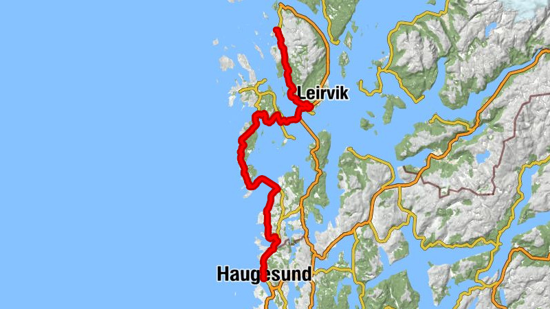 Fitjar - Lykling kyrkje - Bømlo kyrkje - Haugesund