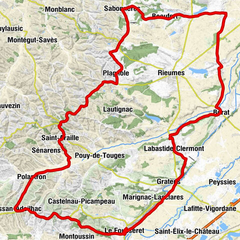 Auberge de la halle - Église Saint-Pierre-ès-Liens - Église Saint-Exupère - Chapelle de La Parayré