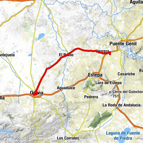 Puente Genil-Herrera - Herrera - Barriada "Apóstol Santiago" - Osuna