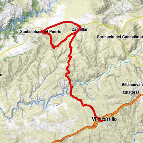 Santisteban del Puerto - Ermita del Egido - Castellar - Villacarrillo