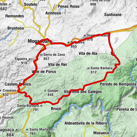 Nossa Senhora do Caminho - Castelo Branco - Vilarinho dos Galegos - Mogadouro