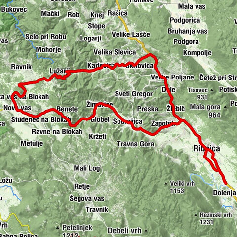 Nemška vas - Gostilna in picerija Harlekin - Sv. Volbenk - Cerkev sv. Janeza Krstnika