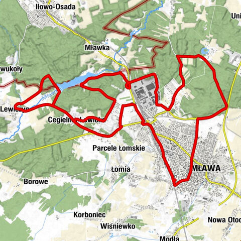Andersa - Ruda - Cegielnia Lewicka - Mława