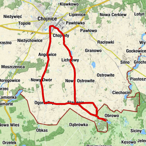 powiat chojnicki - Kościół pw. Świętej Katarzyny Aleksandryjskiej - Kościół pw. Podwyższenia Świętego Krzyża - Chojnice