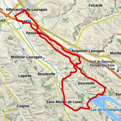 Villefranche-de-Lauragais - Peniche Surcouf - Renneville