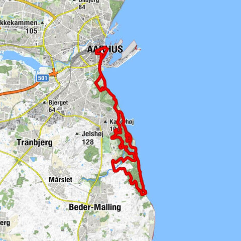 Aarhus H - Aarhus - Fruensbænk - Frederikshøj