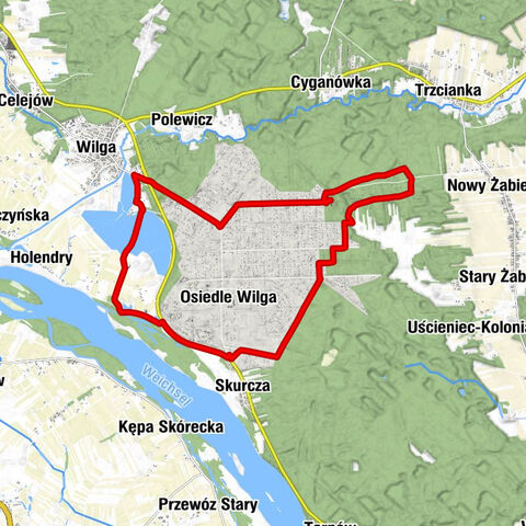 Nowy Żabieniec - Bar u Zosi - U Aniołów - Osiedle Wilga