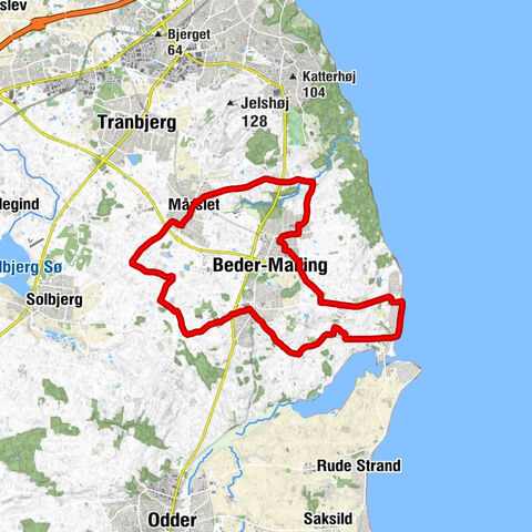 Ajstrup Strand - Malling Kro - Beder Kirke - Aarhus Kommune
