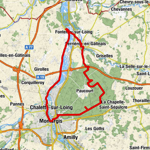 Montargis - Côte dite "La Mélissa" - Côte "Zaza" - Côte du Banc