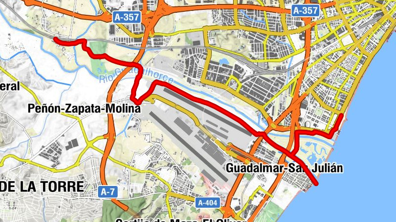 Estación de Campanillas - Santa Águeda - Málaga - Campanillas