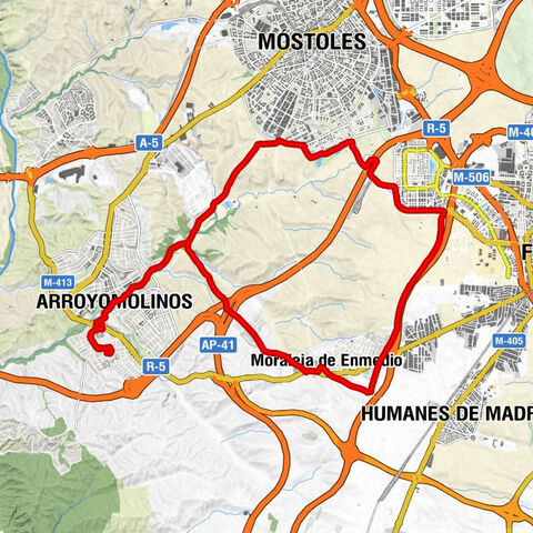 Arroyomolinos - Humanes de Madrid - Fuenlabrada