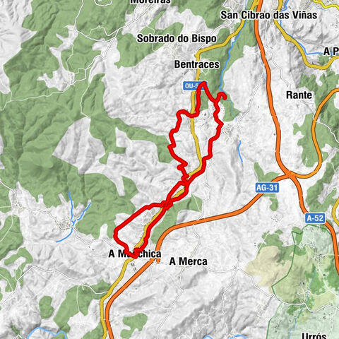 A Manchica - Nigueiroá - Igrexa de San Martiño de Loiro - Loiro