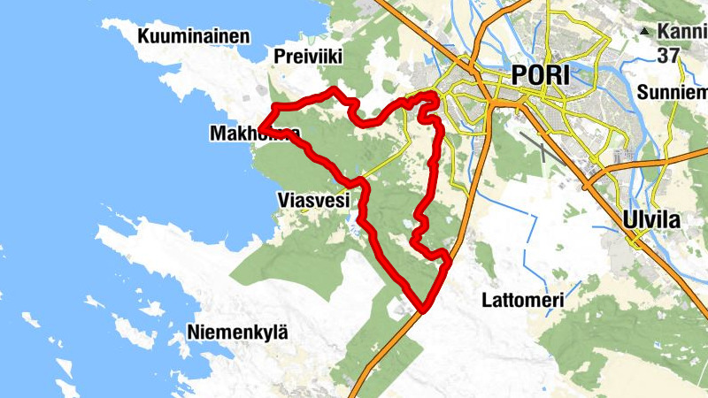Seem - Leppäkorpi - Tervamäki - Makholma